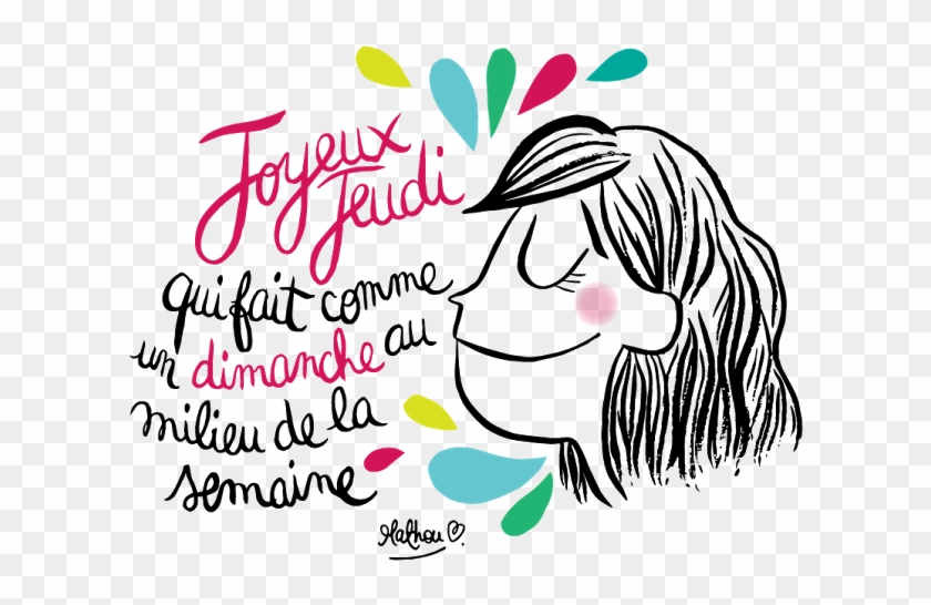 Illustration Crayon D'humeur By Mathou Www - Citation Jeudi Humour #917896