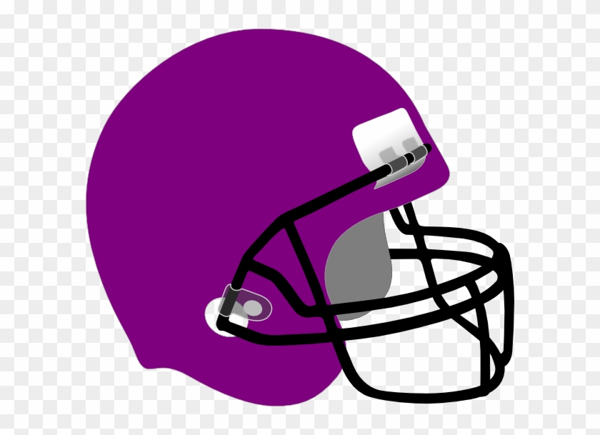 Purple Football Helmet Clipart #917905