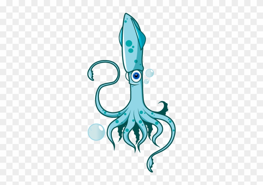 Squid Png - Blue Squid Logo #918051