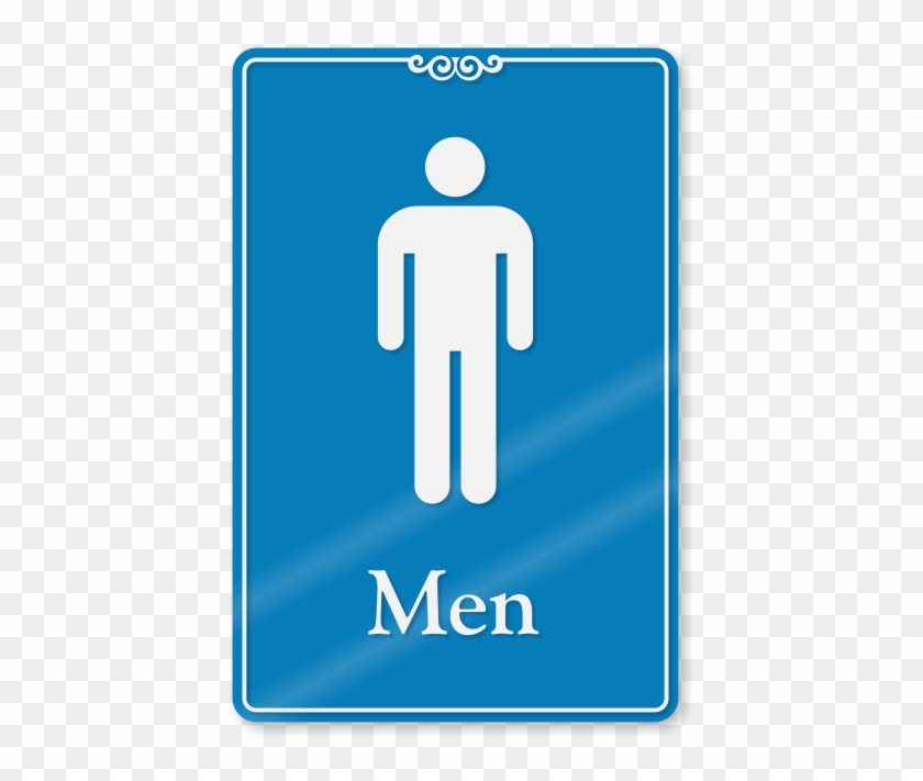Men Restroom Sign - Ladies Restroom Sign #918059