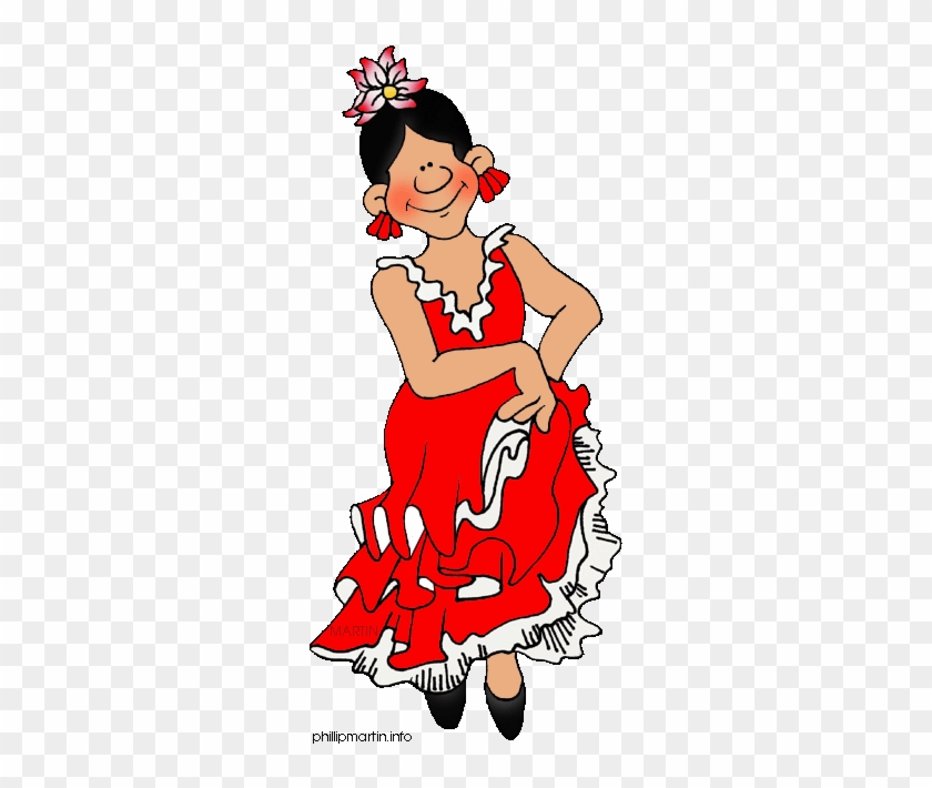 Spain Clipart Spanish Dancing - Phillip Martin Clipart Spain #918240
