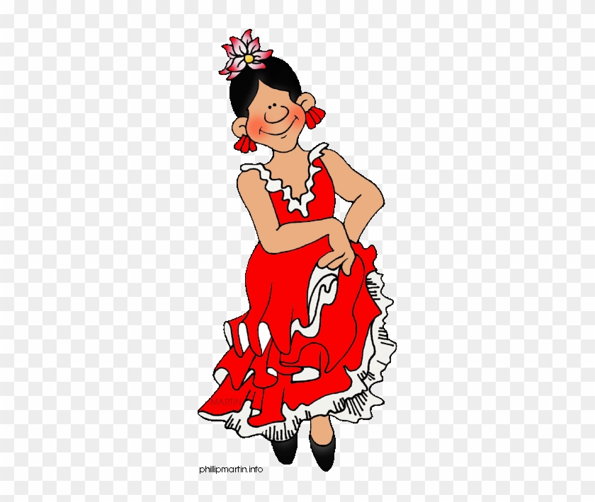 Spain Clipart Spanish Dancing - Phillip Martin Clipart Spain #918240