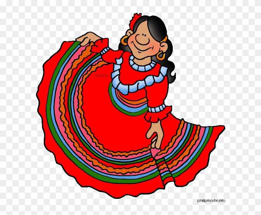 Mexican Fiesta Clip Art Free - Spanish Girl Clip Art #918278