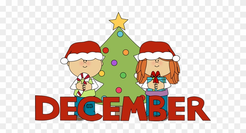 Month Of December Christmas Clip Art - Months Of The Year December #918289
