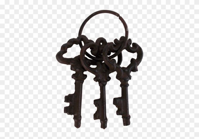 Antique Bronze Skeleton Key Set - Antique #918384