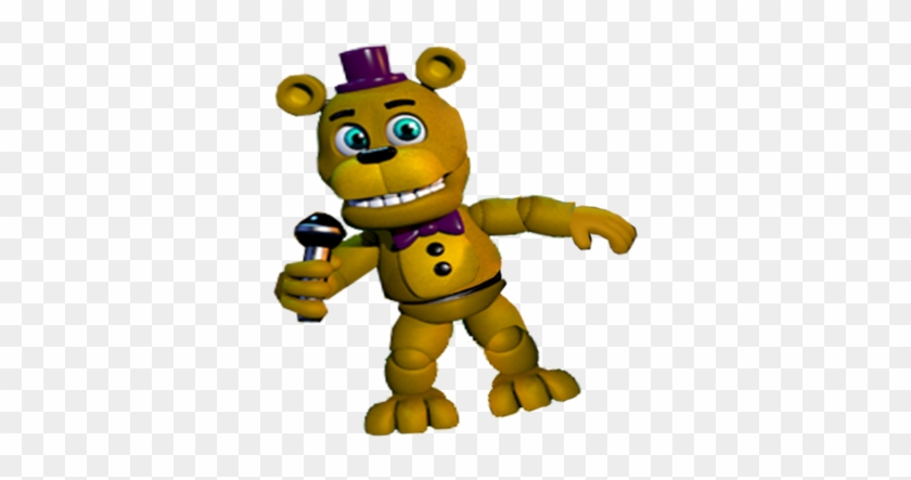 Foxy 1 Fnaf World - Fredbear And Spring Bonnie Fnaf World - Free Transpar.....