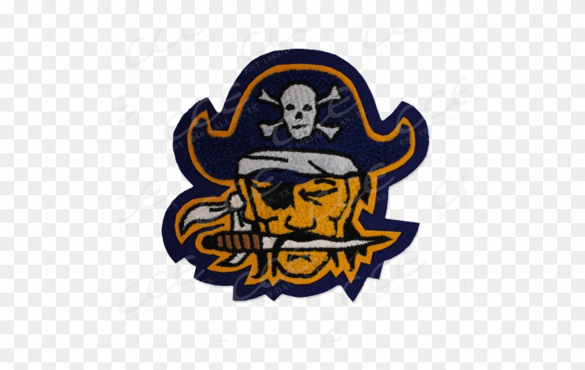 Priddy Hs Pirate Sleeve Mascot - Collinsville High School #918497