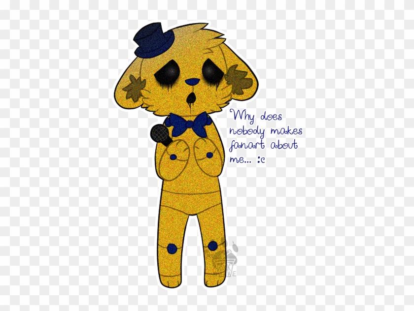 Poor Golden Freddy - Five Nights At Freddy's Cute Golden Freddy #918508