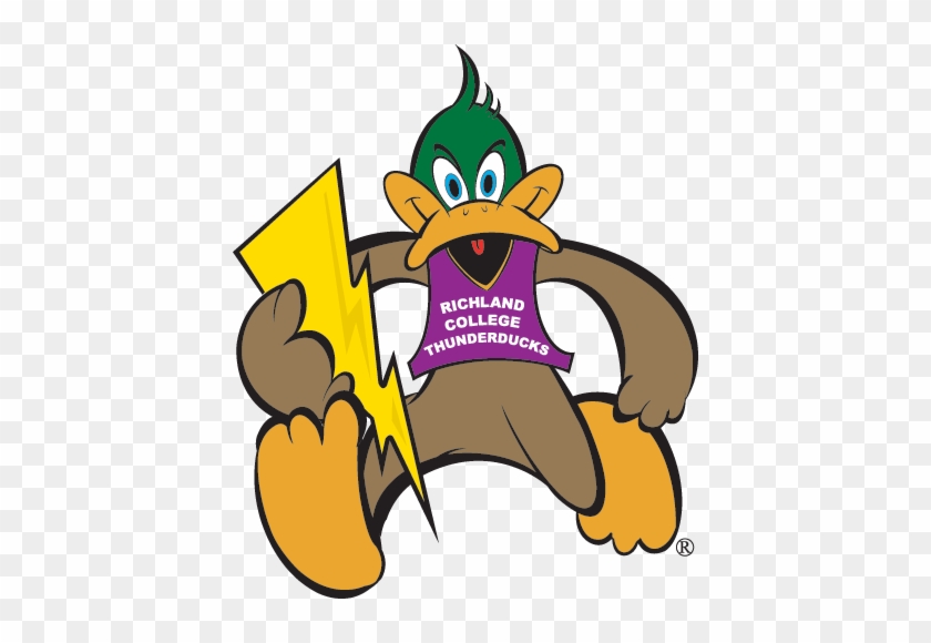 College Duck Mascot - Richland Community College Mascot #918572