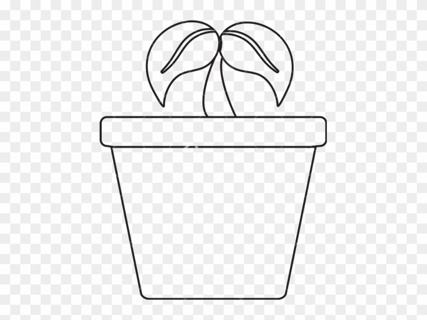 Drawn Pot Plant Transparent - Ecology #918598