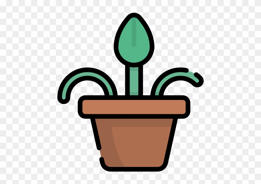 Flower Pot Free Icon - E-commerce #918608