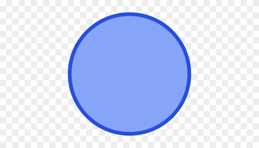 Blue Solid Circle - Yamaha Vector #918611