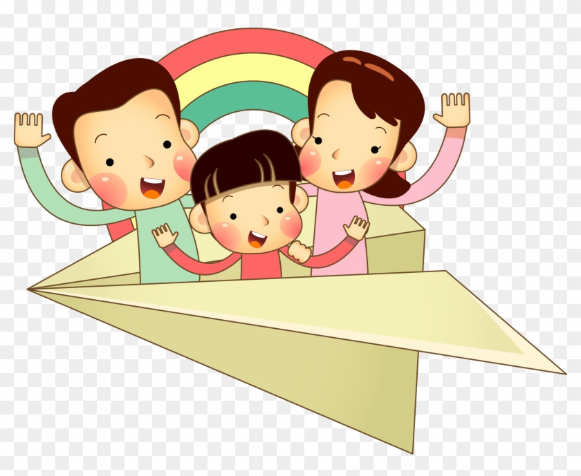 Happiness Child Illustration - Cartoon #918910