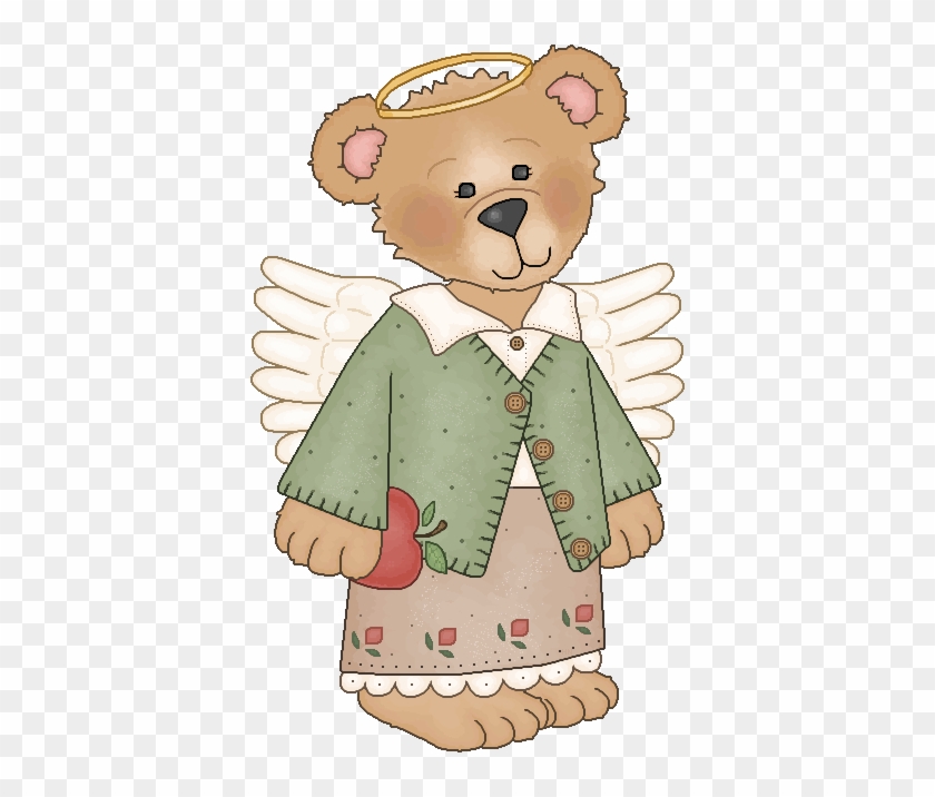 Angel Teddy Bear Clip Art - Cartoon #918927