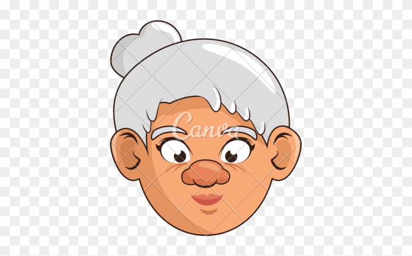 Cartoon Grandmother - Grandmother #919001