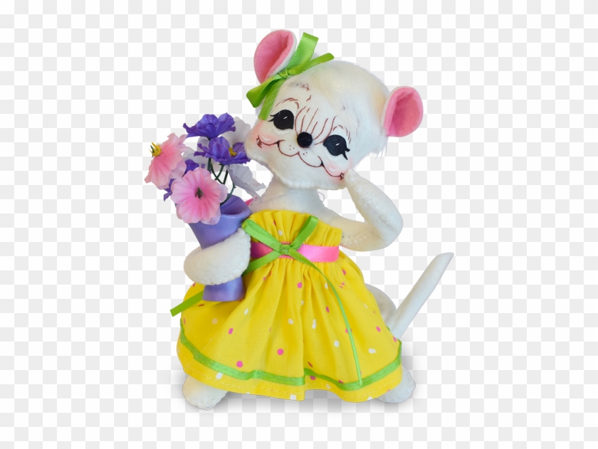 6 Inch Bright Bouquet Mouse - Annalee Dolls #919022