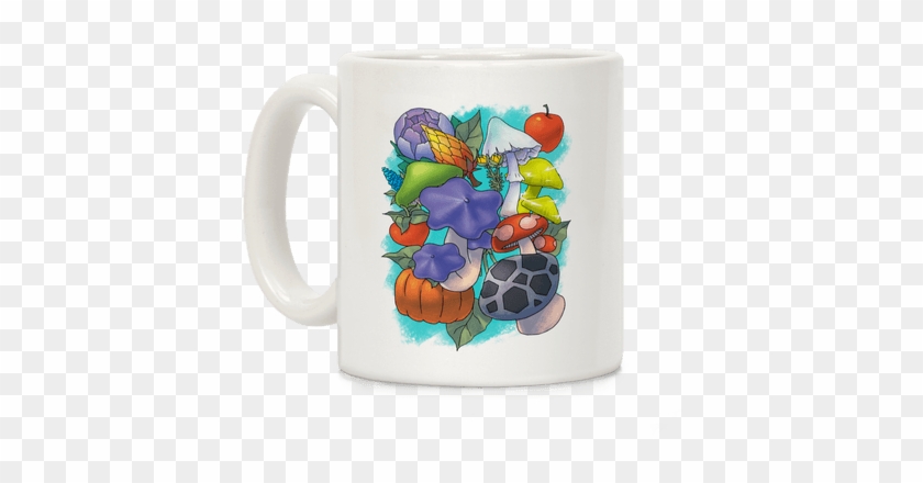 Hylian Shrooms And Veggies Coffee Mug - Coffee Cup #919037