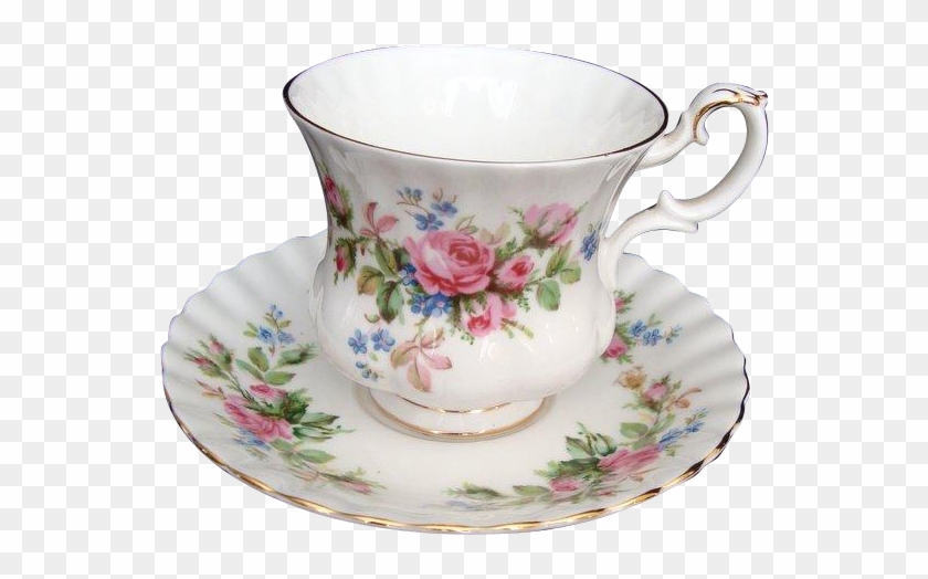 Royal Albert "moss Rose" Vintage Demi Tasse - Royal Albert Coffee Cups #919051