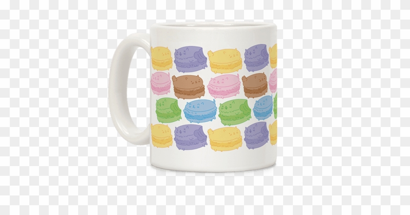 Cat Macarons Coffee Mug - Macaron #919071