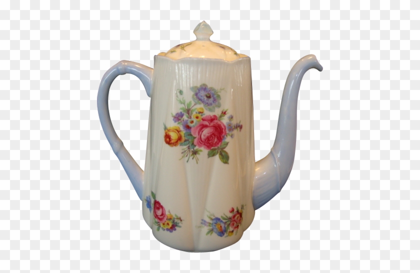 Gorgeous Shelley Bone China Coffee Pot ~ Dainty Shape - Teapot #919092