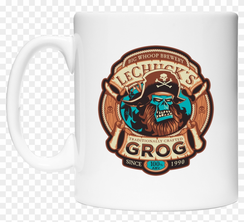 Nemons Le Chuck's Grog Sonstiges Coffee - T Shirt Grog Lechuck #919272