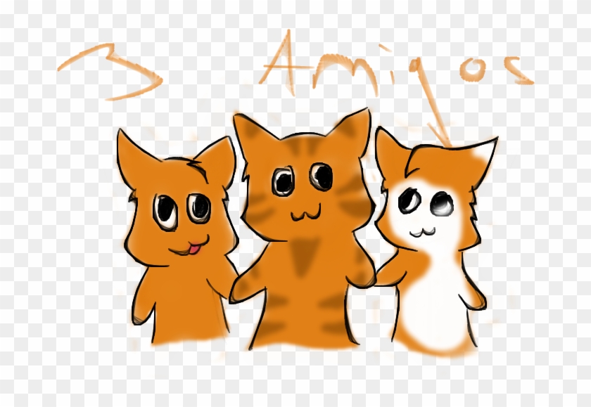 Cartoon Kitten~3 Amigos~ By Kigerstudios - Cartoon #919296