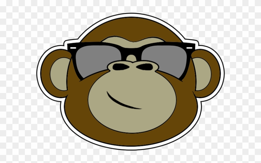 Sell Monkey Logo With Shades - Monkey #919326