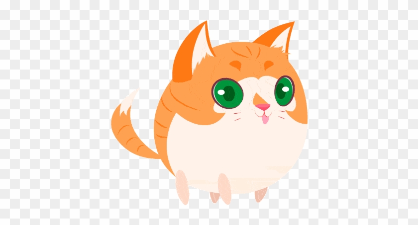 Animated Gif Animation, Kitty, Free Download Kitten, - Cartoon - Free  Transparent PNG Clipart Images Download