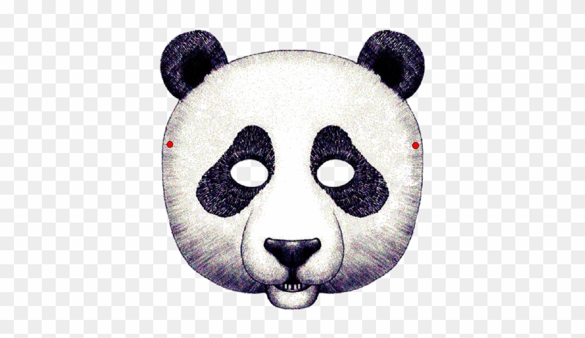 Scrap - Printable Panda Bear Mask #919343