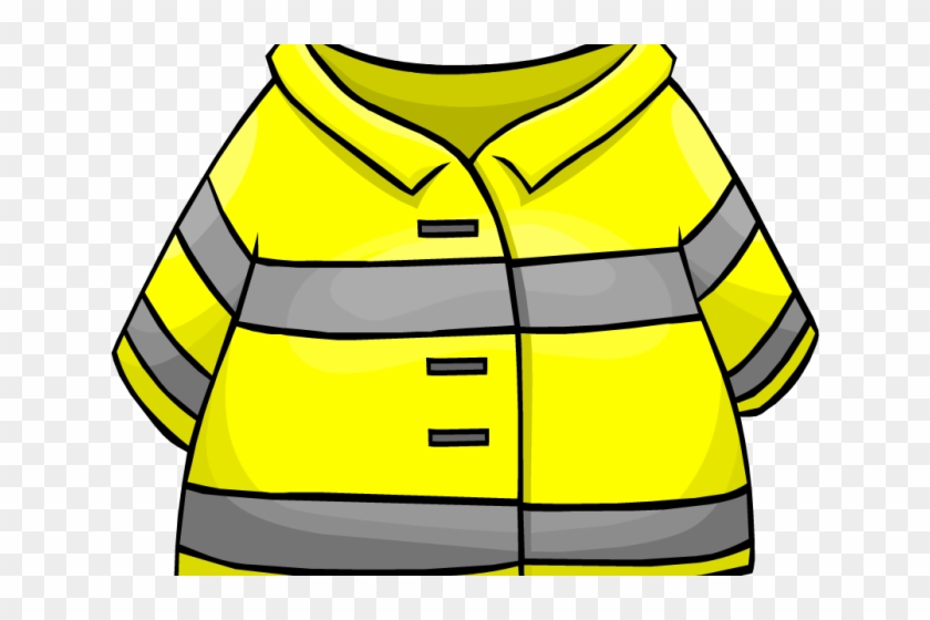Firefighter Clipart Suit - Firefighter Coat Clipart #919367
