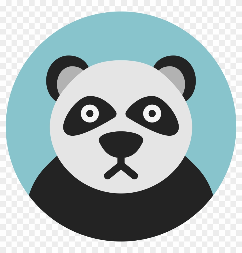 Panda Svg - Panda Icon #919395