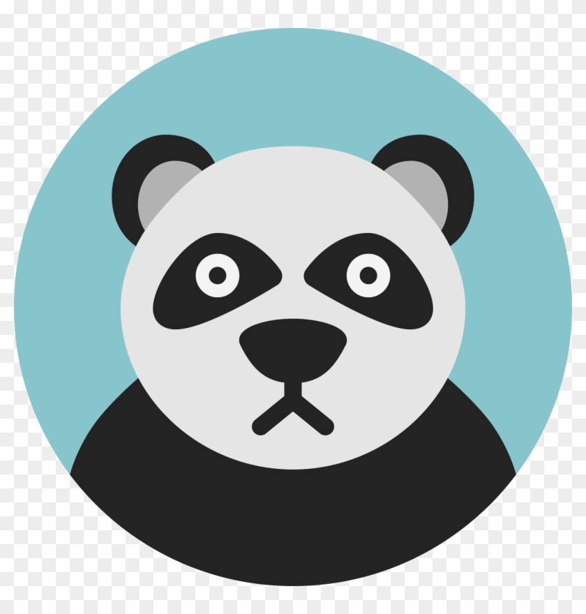 Panda Svg - Panda Icon #919395