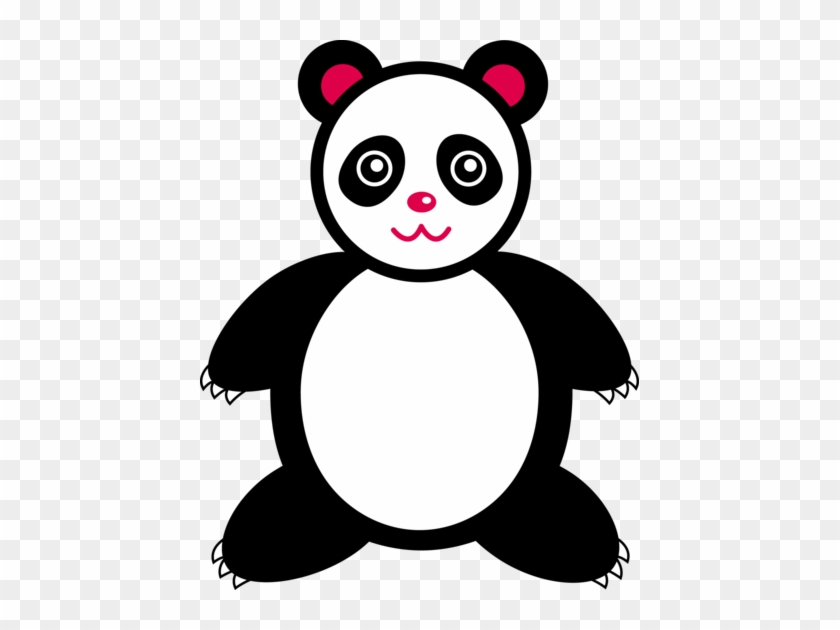 Herbivorous Clipart Panda Bear - Giant Panda Clip Art #919407