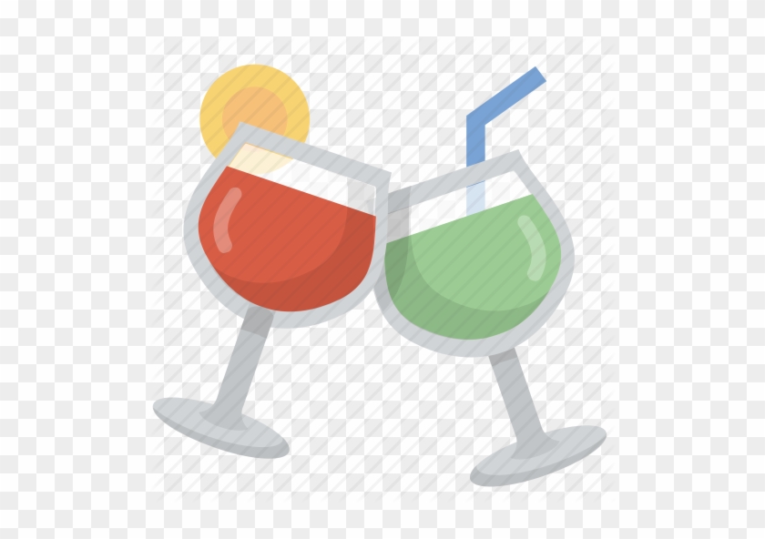 Cocktail Clipart Cheer - Drinks Party Icons #919414