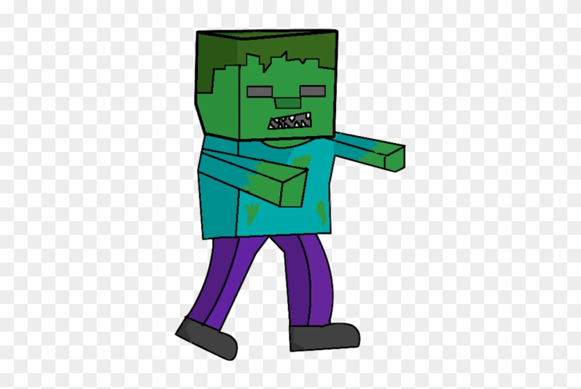 Minecraft Zombie By Nature By Naturexd - Minecraft Zombi Png #919437