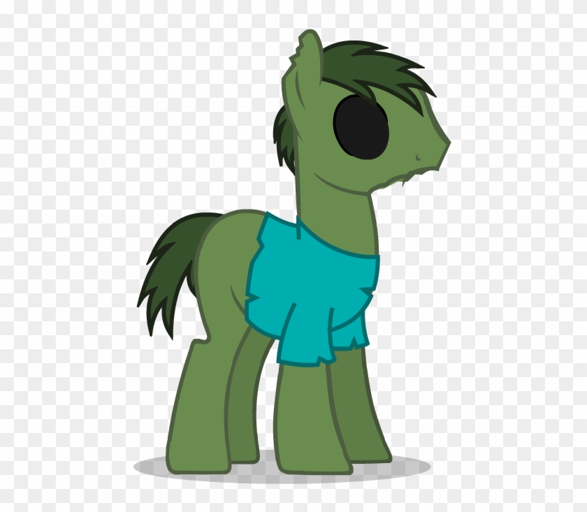 Minecraft Zombie Ponified By Omentallic - Minecraft Zombie Pony #919439