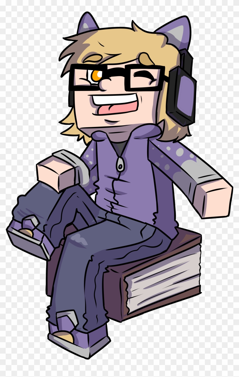 Lewwleww - De Minecraft Cartoon Png #919457