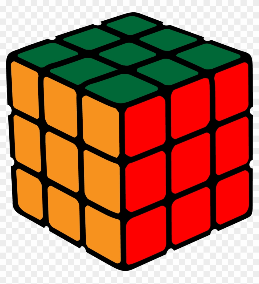 Rubiks Cube Puzzle Clip Art - Rubiks Vector #919547