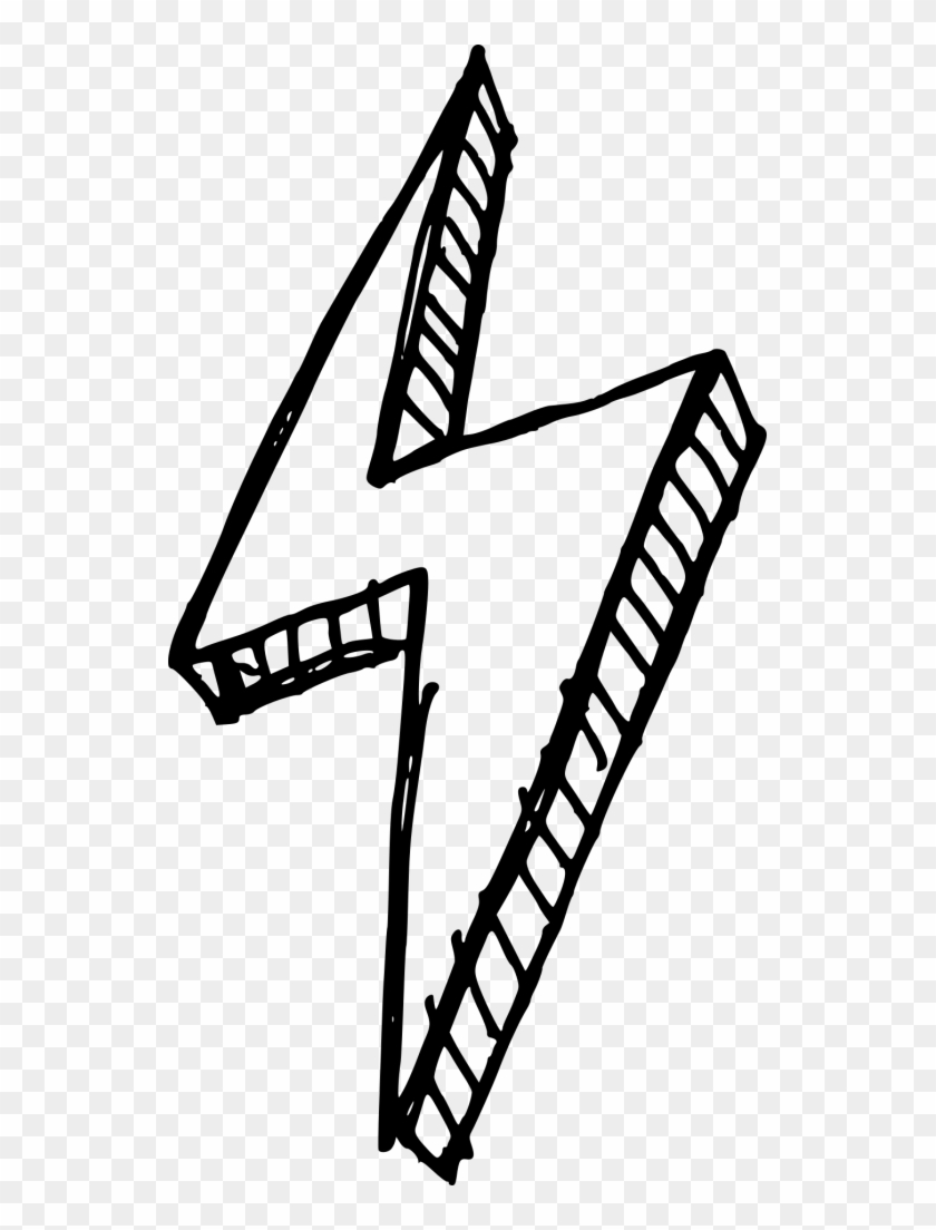 1000 × 1907 Px - Lightning Drawing Png #919615