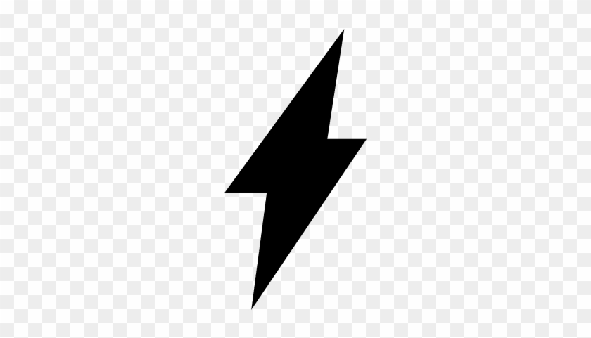 Lightning Bolt Symbol Of Flash Vector - Bolt Symbol #919618