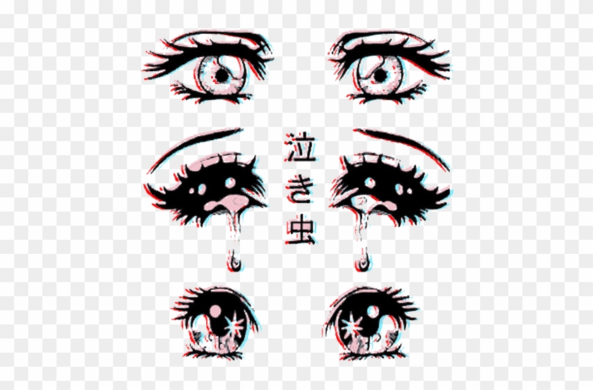 4 Ways to Draw Crying Anime Eyes  Tears  AnimeOutline