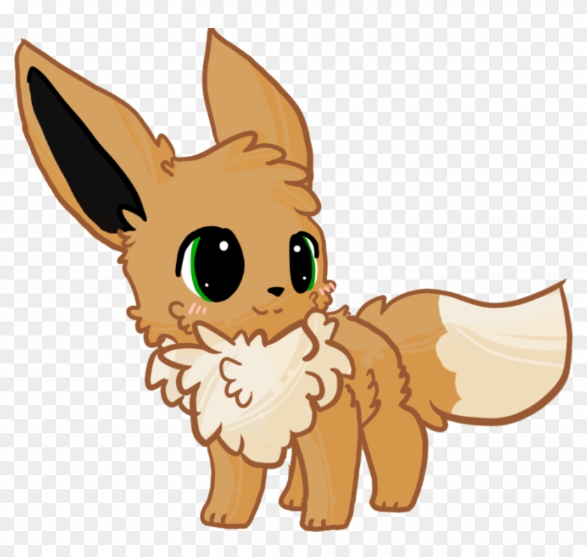 Eevee Chibi By Appledew - Chibi Eevee #919657