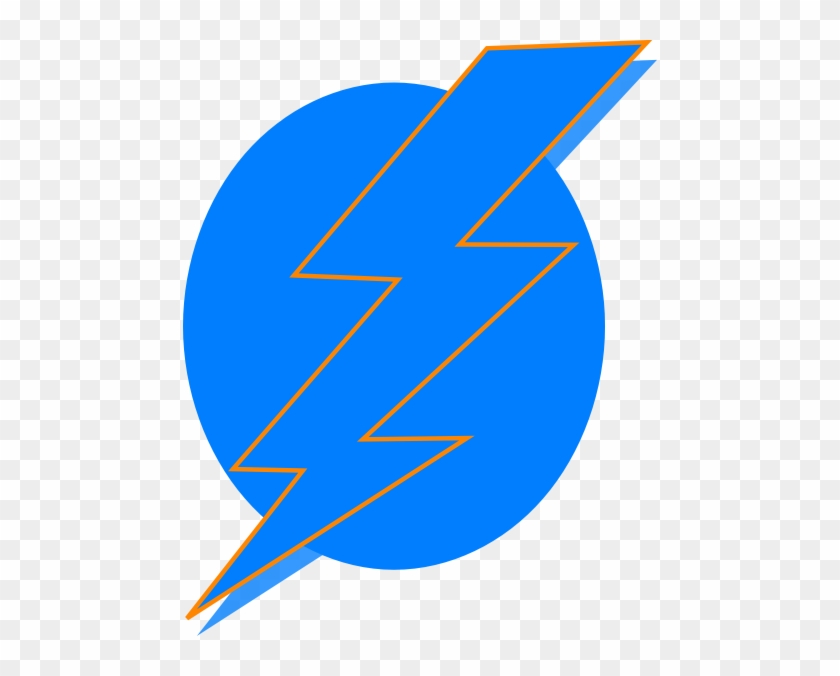Lightning Bolt Clip Art Clipart - Circle #919677