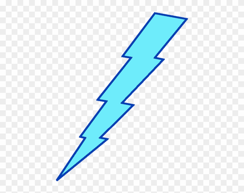 Lighting - Bolt - Png - Light Blue Lightning Bolt #919707