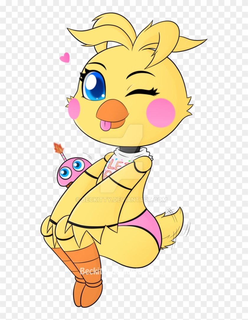 28 Collection Of Chica Drawing Cute - Toy Chica Drawing Cute #919735.