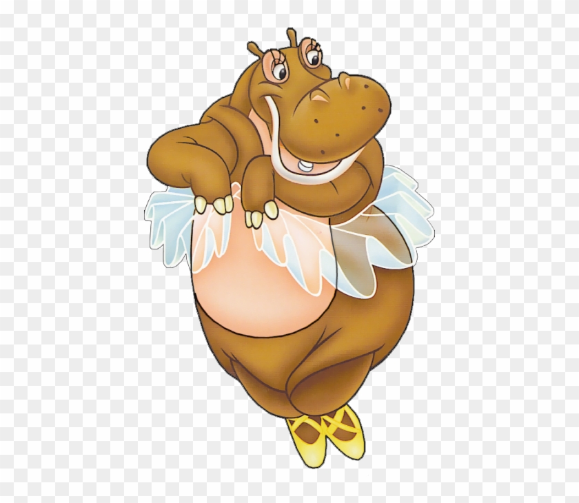 The Hippopotamus Cartoon Clip Art - Hippo Ballerina Clipart #919945