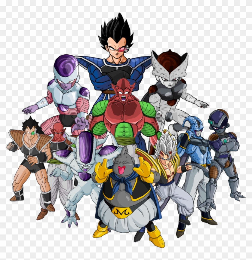 Best Bad Guys I Created By Robertovile On Deviantart - Dragon Ball Z Bad Guys #920032