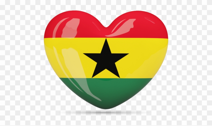 Illustration Of Flag Of Ghana - Ghana Flag #920044