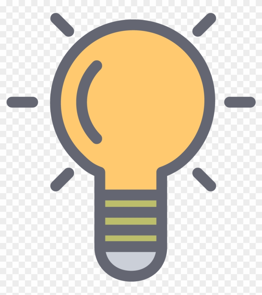 Idea Clipart Lampu - Lampu Flat Design Png #920086