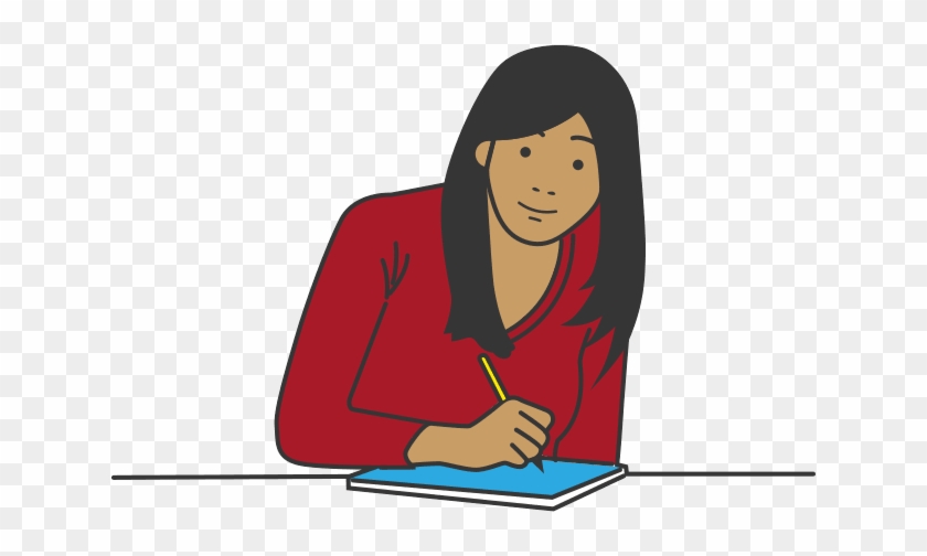 student studying clipart